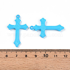 Opaque Acrylic Pendants&nbsp;SACR-WH0017-01A