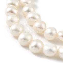 Natural Cultured Freshwater Pearl Beads Strands&nbsp;PEAR-A006-08G
