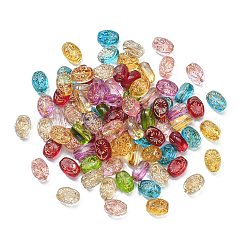 100Pcs Transparent Glass Beads Strands&nbsp;GLAA-CJ0002-10