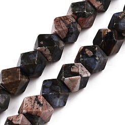 Natural Glaucophane Beads Strands&nbsp;G-T138-34