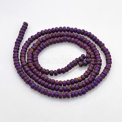 Electroplate Non-magnetic Synthetic Hematite Beads Strands&nbsp;G-J208G-08