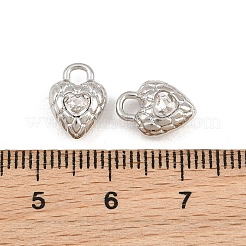 Alloy with Rhinestone Charms&nbsp;RB-CBA7AC6-21P-01