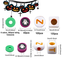 DIY Halloween Beads Jewelry Making Finding Kit&nbsp;DIY-CA0005-63