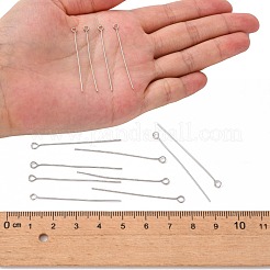 Tarnish Resistant 304 Stainless Steel Eye Pin&nbsp;STAS-E013-0.6x40mm