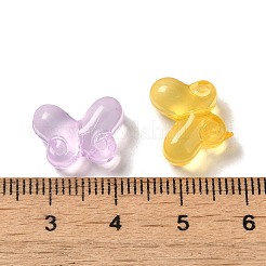 Transparent Acrylic Beads&nbsp;X-OACR-H042-01