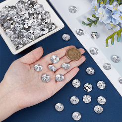 100Pcs 2-Hole Acrylic Buttons&nbsp;BUTT-CY0001-32