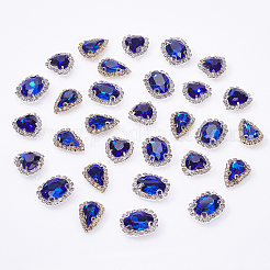 30Pcs 3 Style Sew on Rhinestone&nbsp;GLAA-GA0001-63B