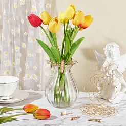 3Pcs 201 Stainless Steel Flower Arrangement Insert Lids&nbsp;DIY-UN0005-92G