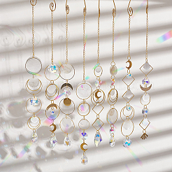 DIY Shell Hanging Suncatcher Making Kits&nbsp;DIY-SC0030-70
