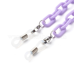 Opaque Acrylic Cable Eyeglasses Chains&nbsp;AJEW-EH00376