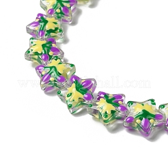 Transparent Glass Beads Strands&nbsp;LAMP-K037-15B