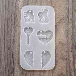 Valentine's Day DIY Silicone Pendant Molds&nbsp;SIMO-G006-01