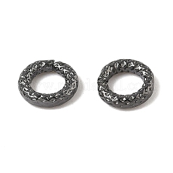 Rack Plating Brass Open Jump Rings&nbsp;KK-B076-20B