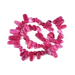 Dyed Natural Quartz Beads Strands&nbsp;G-Q606-24A-10