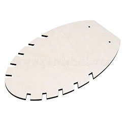 Leaf Shape MDF & Iron Pendant Necklace Jewely Display Stands&nbsp;NDIS-G008-02B-02