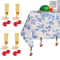 4Pcs Resin Imitation Fruit Tablecloth Weights&nbsp;HJEW-TAC0151