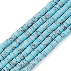2 Strands Dyed Synthetic Turquoise Beads Strands&nbsp;G-TA0003-51