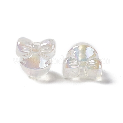 UV Plating Rainbow Iridescent Acrylic Beads&nbsp;PACR-M003-07E