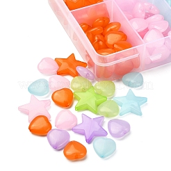 175Pcs 10 Style Imitation Jelly Acrylic Beads&nbsp;MACR-YW0001-80