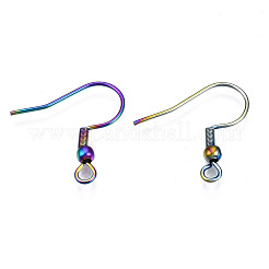 Ion Plating(IP) 304 Stainless Steel French Earring Hooks&nbsp;STAS-S119-012
