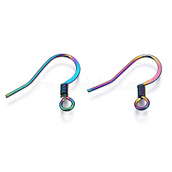 Ion Plating(IP) 304 Stainless Steel French Earring Hooks&nbsp;STAS-S119-016A