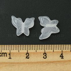 透明樹脂ビーズ  蝶  透明  12x14x4.5mm  穴：1.4mm&nbsp;CRES-B021-13