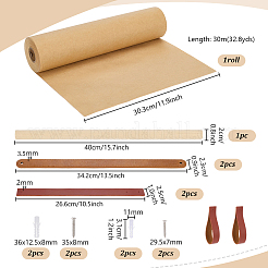 PU Leather Wall-mounted Towel Holder&nbsp;HJEW-PH0001-99