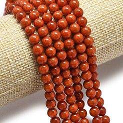 Natural Malaysia Jade Beads Strands&nbsp;G-L645-A01-6mm-08