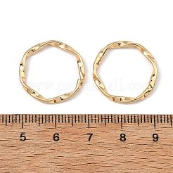 SHEGRACE Brass Linking Rings&nbsp;XGRQ58458-777G