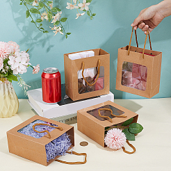 Portable Kraft Paper Gift Bags&nbsp;ABAG-BC0001-68B