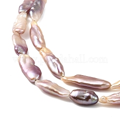Natural Baroque Keshi Pearl Beads Strands&nbsp;PEAR-B004-04A-02A