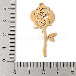 304 Stainless Steel Pendants&nbsp;STAS-V016-07G