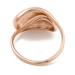 Open 304 Stainless Steel Finger Rings for Women&nbsp;RJEW-B070-01RG