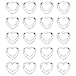 20Pcs Heart Iron Connector Charms&nbsp;FIND-TA0010-01