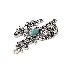 Retro Alloy Big Pendants&nbsp;TIBEP-L020-06AS