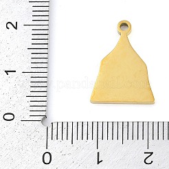304 Stainless Steel Pendants&nbsp;STAS-F315-05G