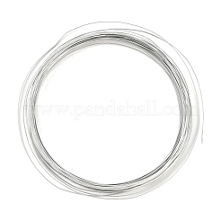 5mアルミワイヤー  フラット  DIYクラフト用  銀  1x0.3mm  約16.40フィート（5m）/ロール&nbsp;AW-H001-04N
