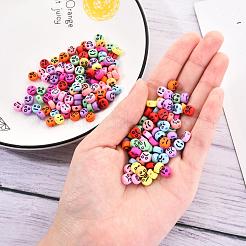 Opaque Acrylic Beads&nbsp;MACR-YW0001-22H