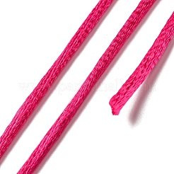 ポリエステル刺繍糸  クロスステッチの糸  濃いピンク  3mm  20 M /バンドル&nbsp;OCOR-C005-C10