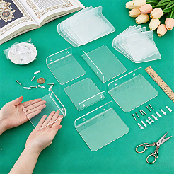 16 Sets 2 Styles Acrylic Floating Hanging Shelves&nbsp;ODIS-OC0002-04