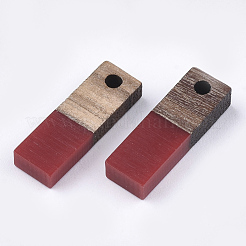 Resin & Walnut Wood Pendants&nbsp;RESI-S358-19I