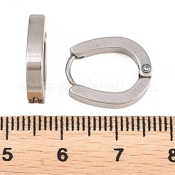 201 Stainless Steel Hoop Earrings&nbsp;EJEW-T056-03P-01
