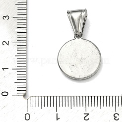 304 Stainless Steel Pendants&nbsp;STAS-D225-13P