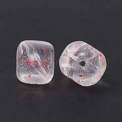 Transparent Acrylic Beads&nbsp;OACR-H019-17