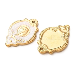 304 Stainless Steel Enamel Pendants&nbsp;SA-CBAD609-10G-02