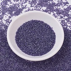 MIYUKIデリカビーズ  シリンダー  日本製シードビーズ  11/0  （db0923)スパークリングアメジストクリスタル  1.3x1.6mm  穴：0.8mm  約10000個/袋  50 G /袋&nbsp;SEED-X0054-DB0923