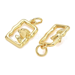 Brass Pendants&nbsp;KK-CBAD9DF-04G