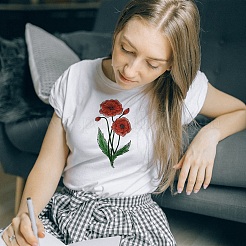 粘着性のシルクスクリーン印刷ステンシル  木に塗るため  DIYデコレーションTシャツ生地  ターコイズ  花柄  280x220mm&nbsp;DIY-WH0338-100