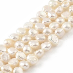 Natural Cultured Freshwater Pearl Beads Strands&nbsp;PEAR-A006-07B