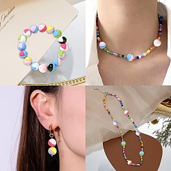 8 Colors Acrylic Bead&nbsp;OACR-CJ0001-81
